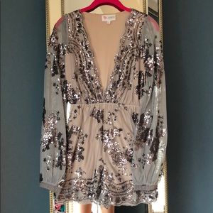 Sequined Romper - never worn